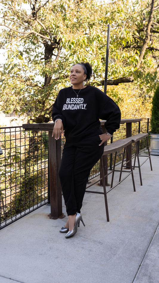 Blessed Abundantly-jogger set